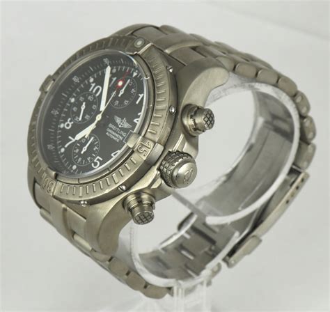 breitling avenger e13360 titanium vintage